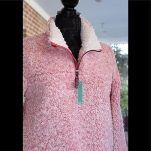 COPPER KEY BLUSH FLEECE PULLOVER JACKET